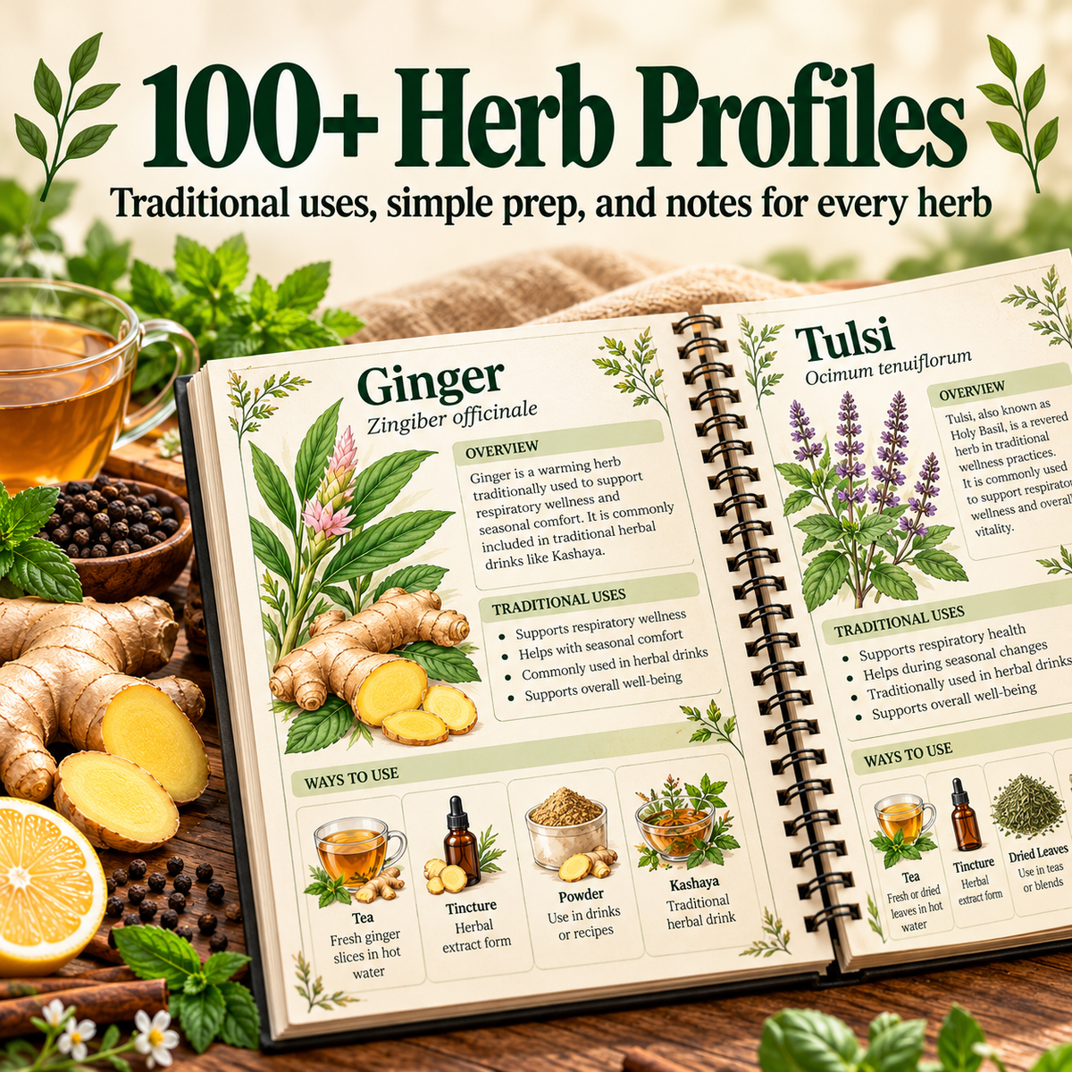 The Herbal Cold & Sinus Care - Fast Natural Remedies for Blocked Nose, Sinus Pressure & Post-Nasal Drip
