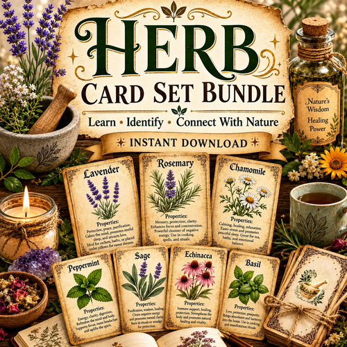 Printable Herb Identification Cards